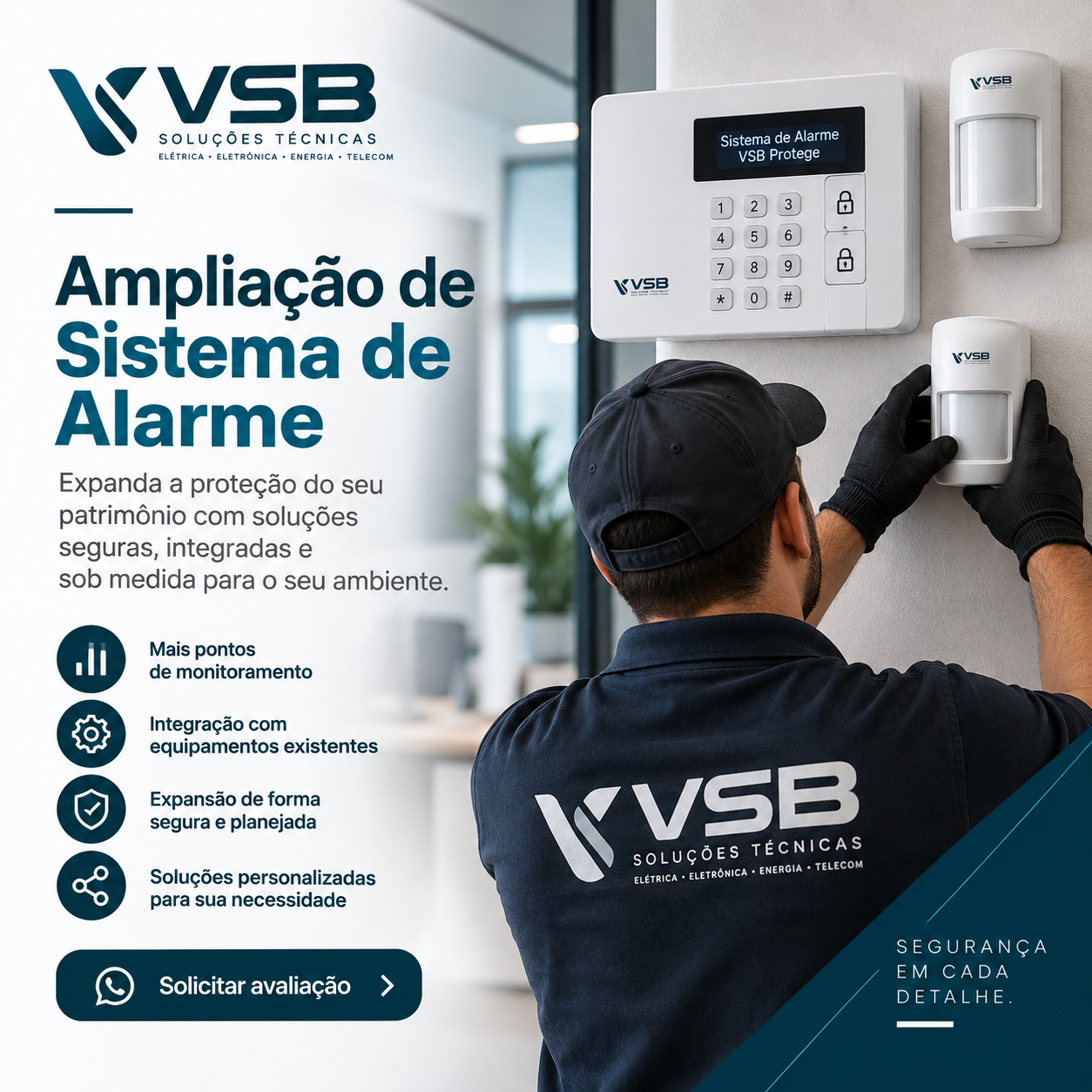 Ampliação de Sistema de Alarme